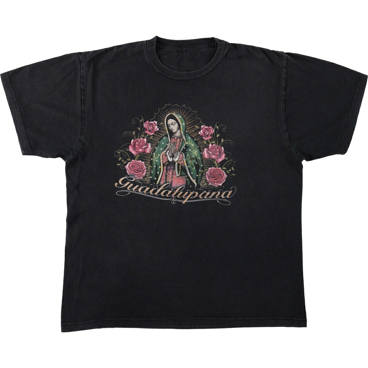 グアダルーペの聖母 プリントTシャツ