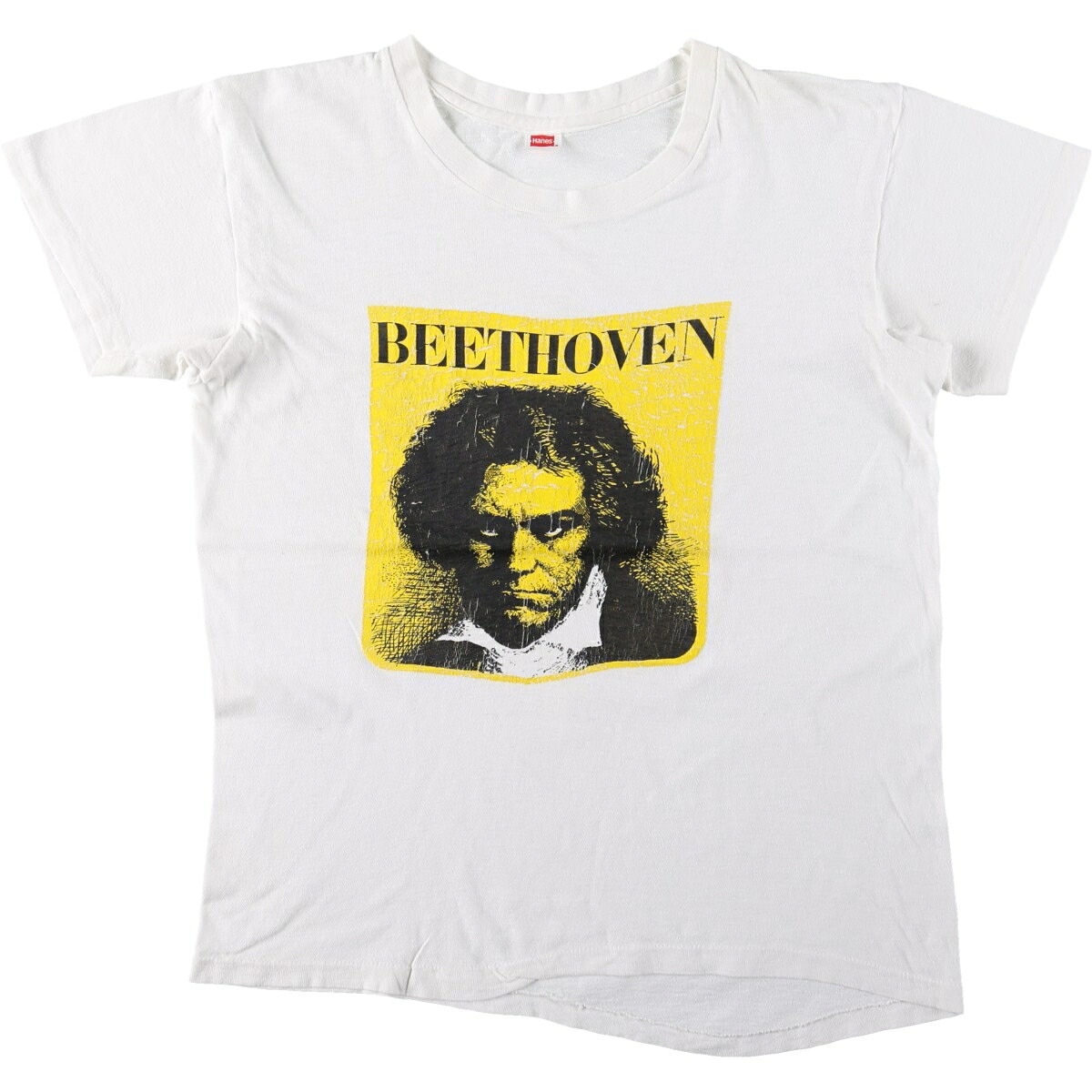 Hanes/ヘインズ BEETHOVEN ベートーヴェン 偉人Tシャツ