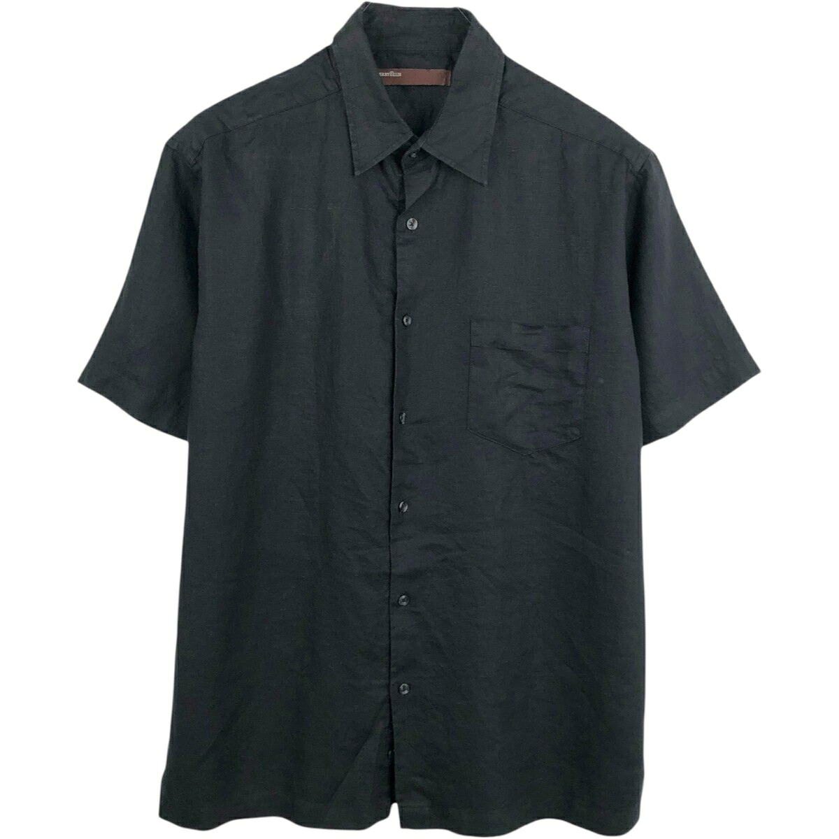 PERRY ELLIS/ペリーエリス 半袖 リネンシャツ