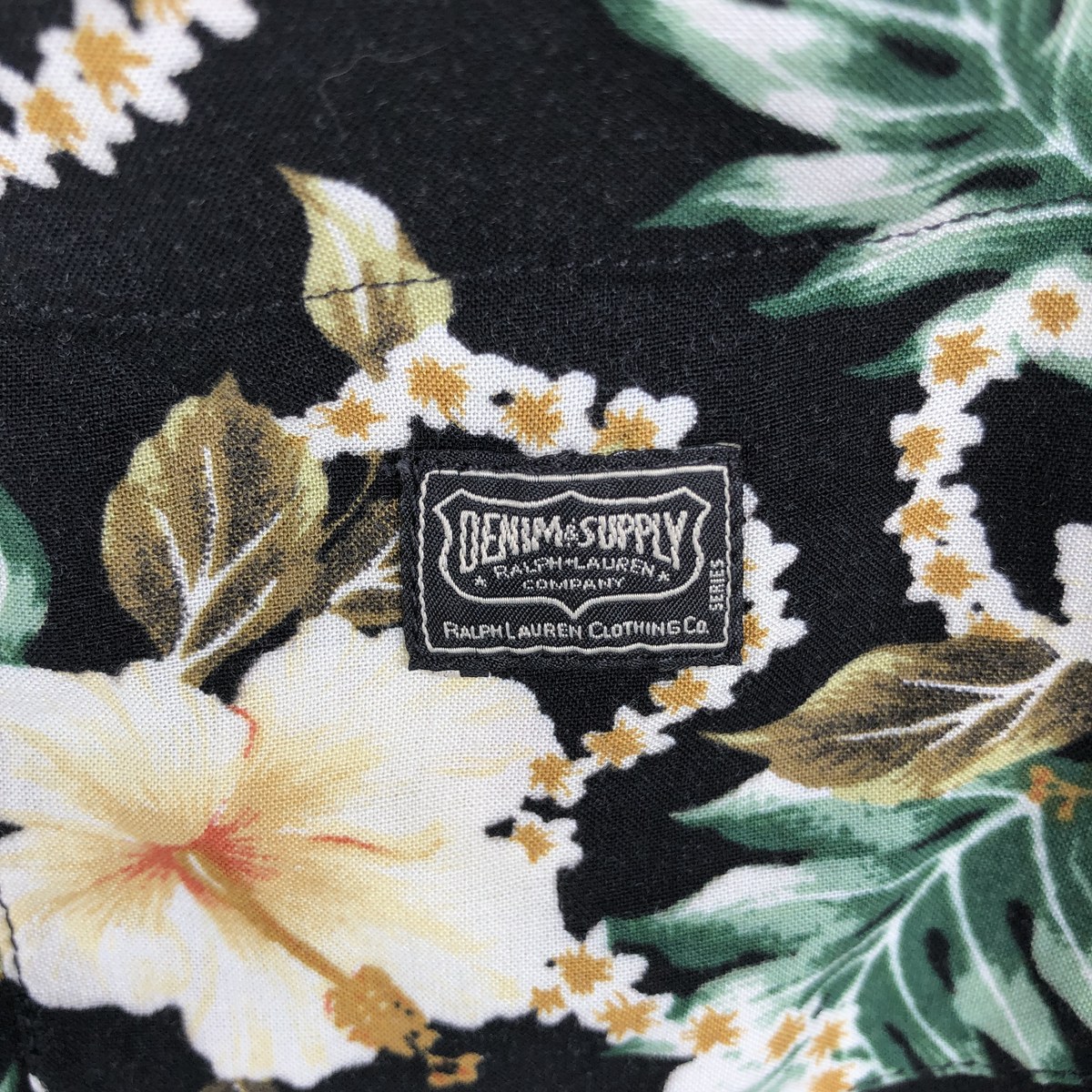 Ralph Lauren/ラルフローレン DENIM&SUPPLY デニム&サプライ ハワイアンアロハシャツ