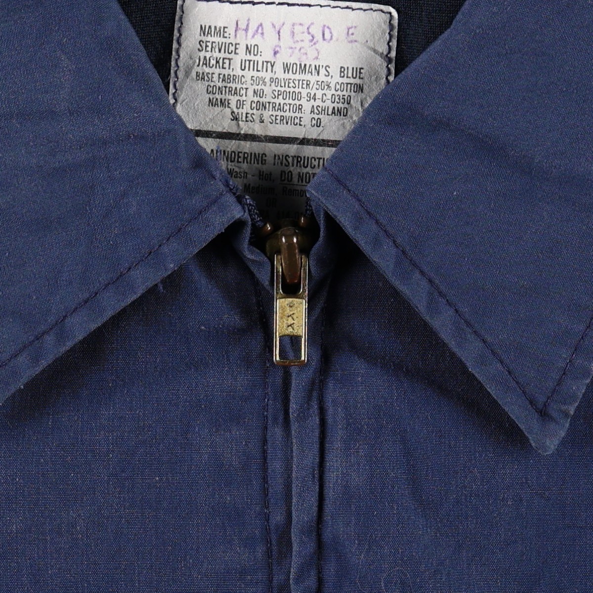 JACKET UTILITY WOMAN'S BLUE ミリタリー ユーティリティジャケット