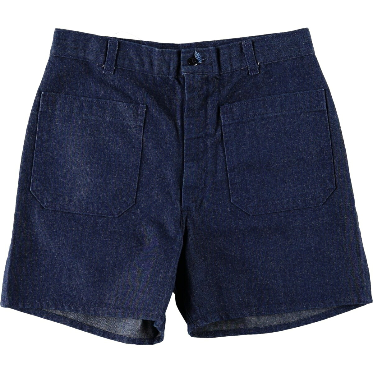 navdungaree U.S.NAVY アメリカ海軍 デニムショーツ ショートパンツ