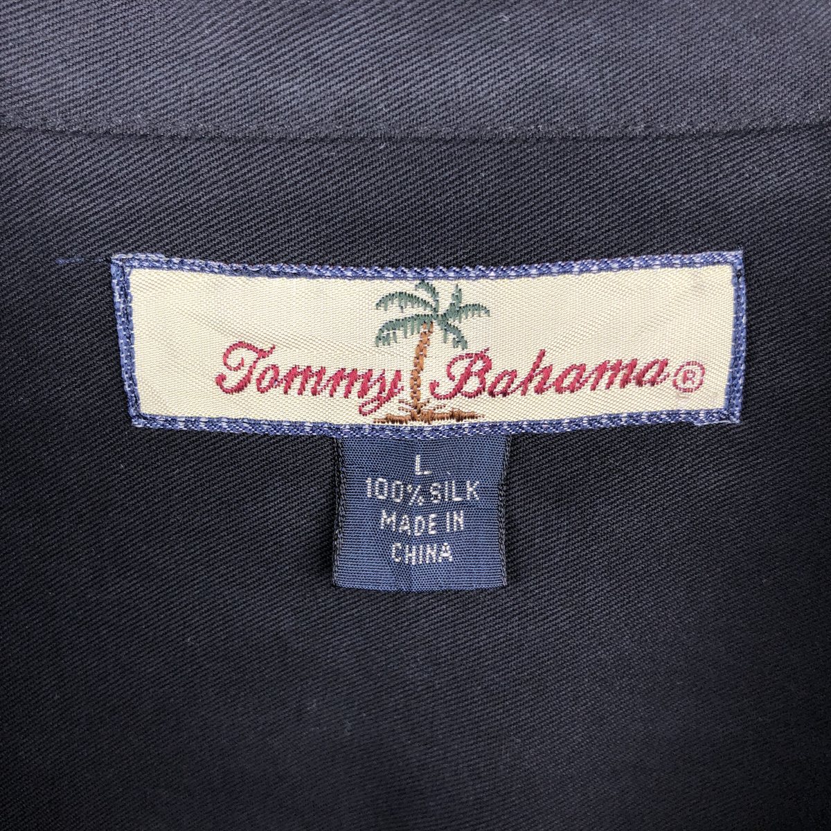 TOMMY BAHAMA/トミーバハマ 半袖 オープンカラー シルクシャツ
