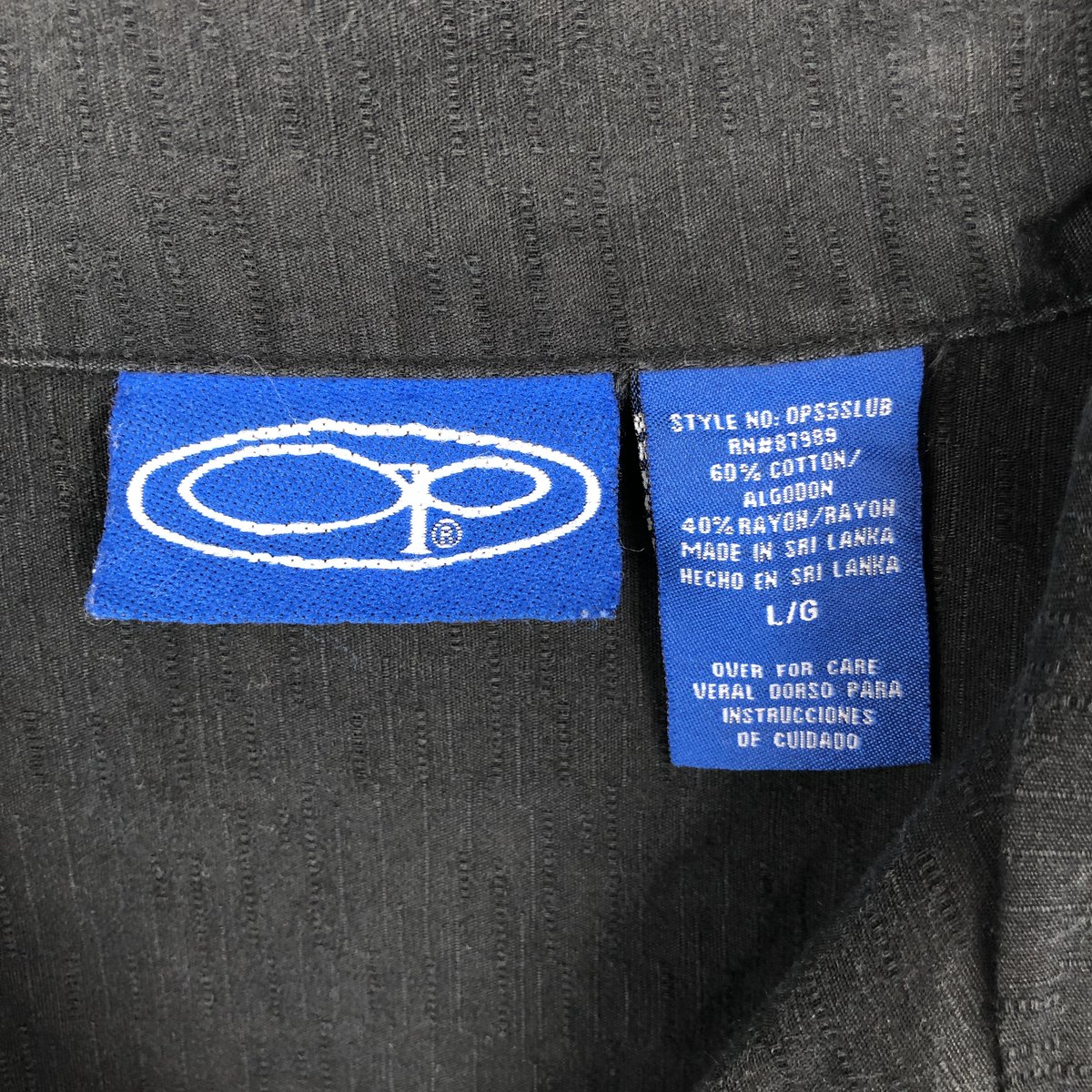 Ocean pacific/オーシャンパシフィック 半袖 オープンカラー コットンシャツ