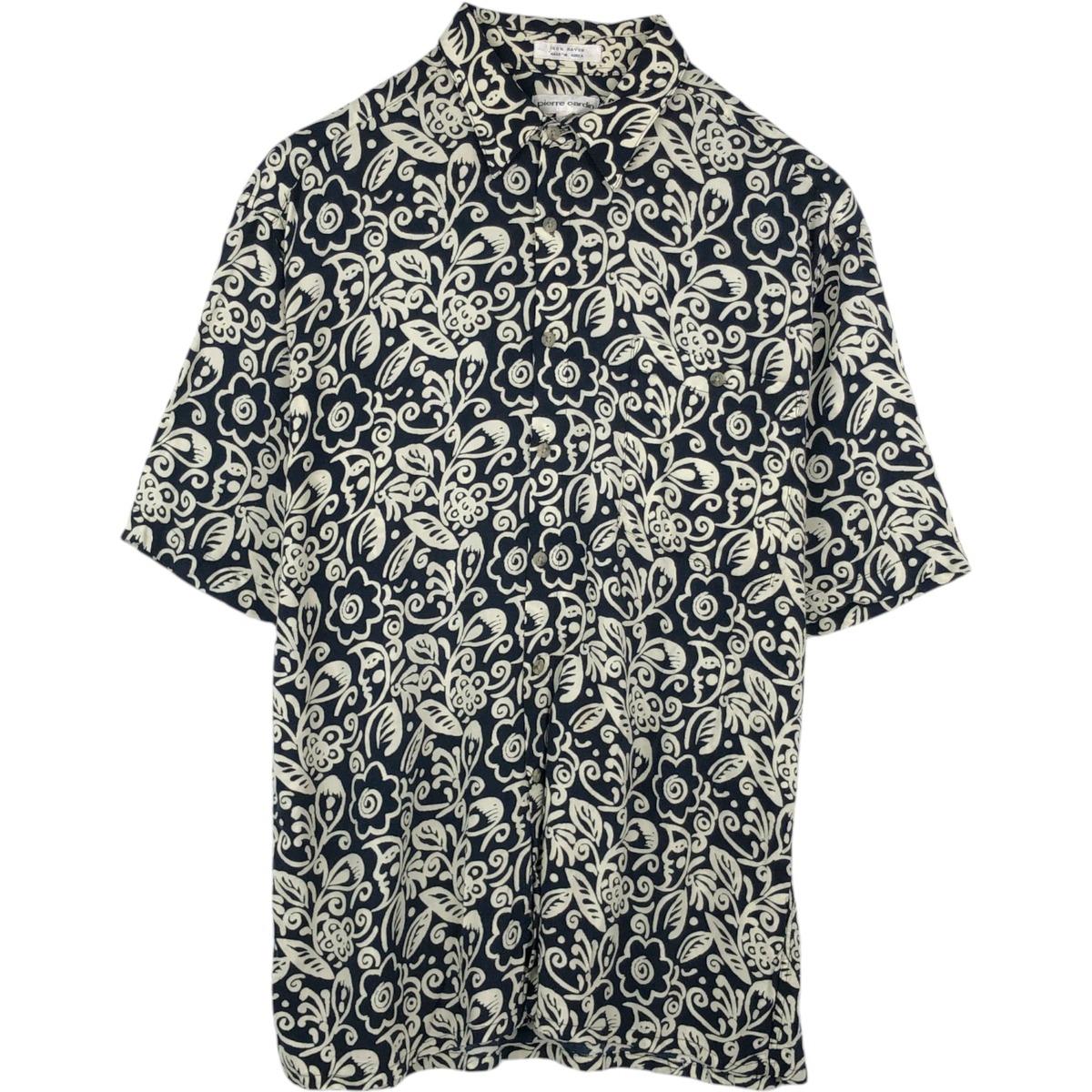 Pierre Cardin/ピエールカルダン 半袖 レーヨンシャツ