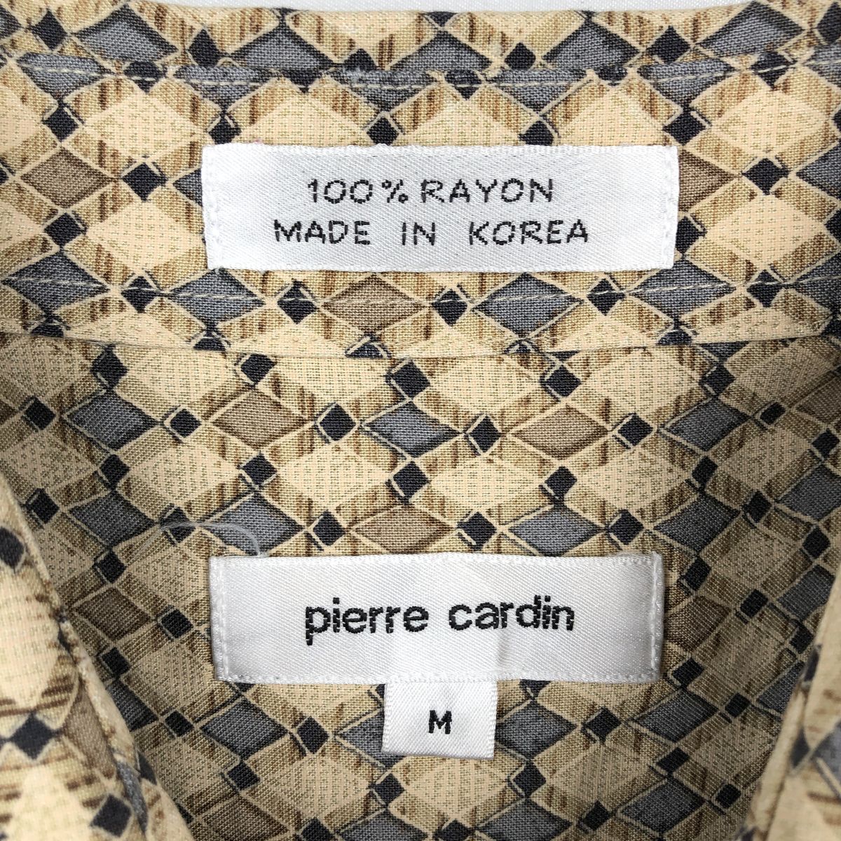 Pierre Cardin/ピエールカルダン 半袖 レーヨンシャツ