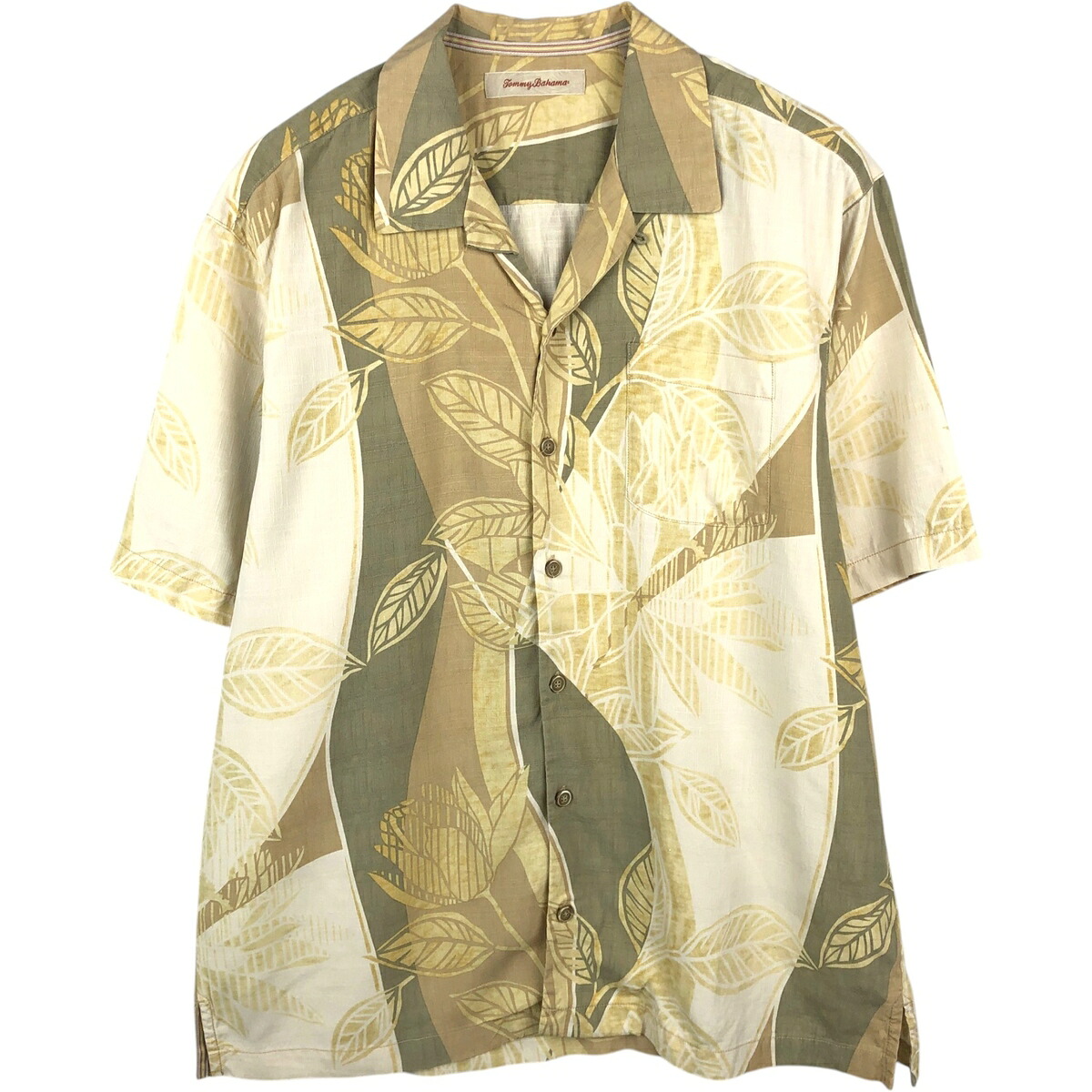 TOMMY BAHAMA/トミーバハマ シルク ハワイアンアロハシャツ
