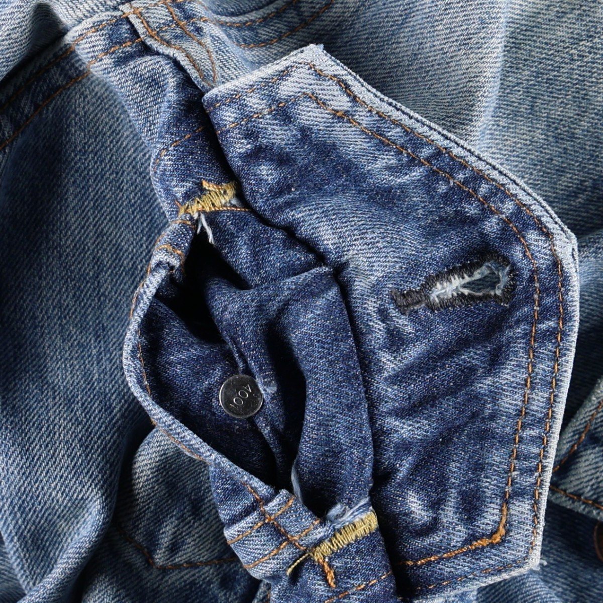 古着 リーバイス Levis デニムジャケット Gジャン メンズM相当 /eaa670729 【中古】 【260829】
