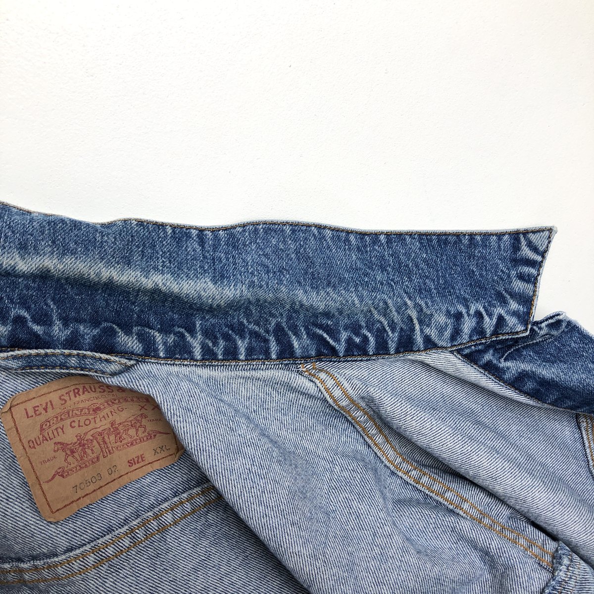 古着 90年代 リーバイス Levis 70503-0216 ユーロモデル デニムジャケット Gジャン メンズXXL相当 ヴィンテージ /eaa670736 【中古】 【260829】