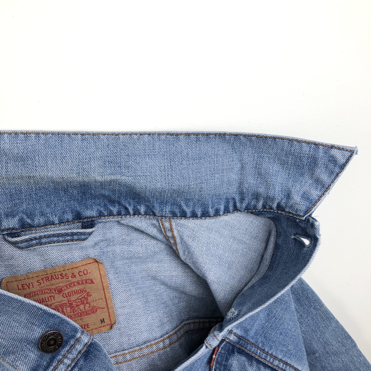 古着 00年代 リーバイス Levis 70550-0476 ユーロモデル デニムジャケット Gジャン メンズM相当 /eaa670740 【中古】 【260829】