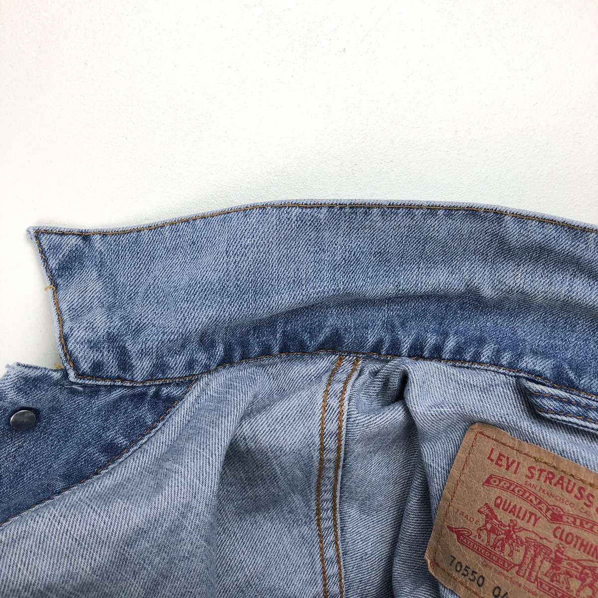 古着 00年代 リーバイス Levis 70550-0476 ユーロモデル デニムジャケット Gジャン メンズM相当 /eaa670740 【中古】 【260829】