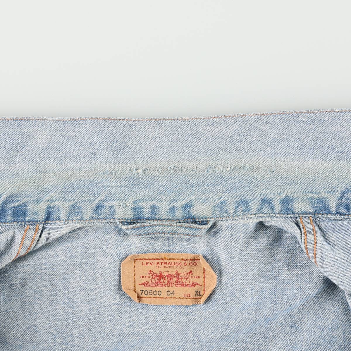 Levi's/リーバイス 70500-0459 ユーロモデル デニムジャケット Gジャン