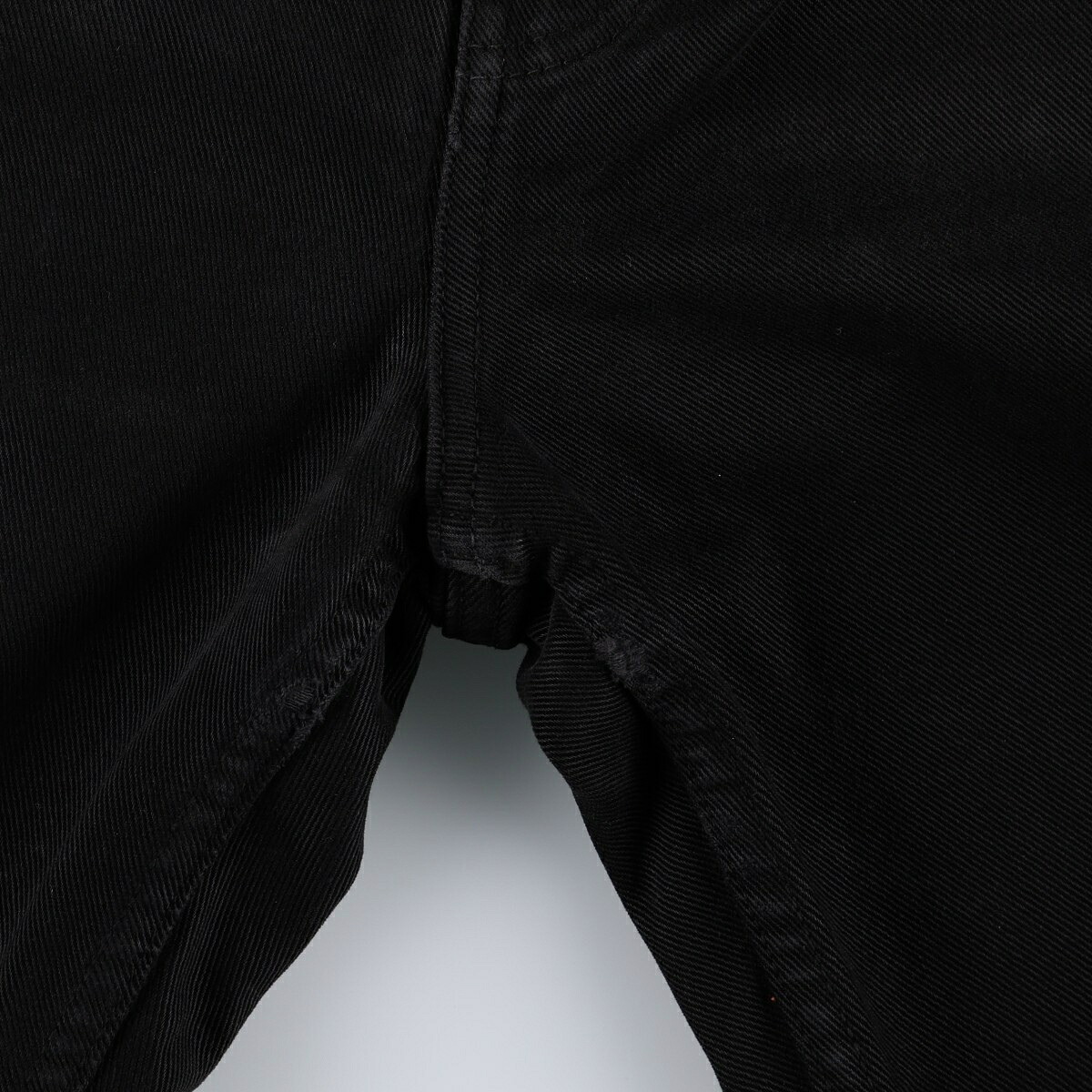 Calvin klein/カルバンクライン ブラックデニム ストレートデニムパンツ