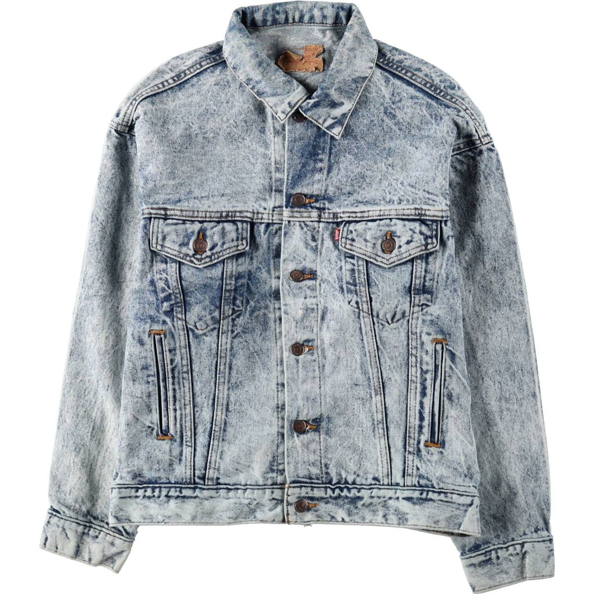 Levi's/リーバイス 70507-0219 ケミカルウォッシュ デニムジャケット Gジャン