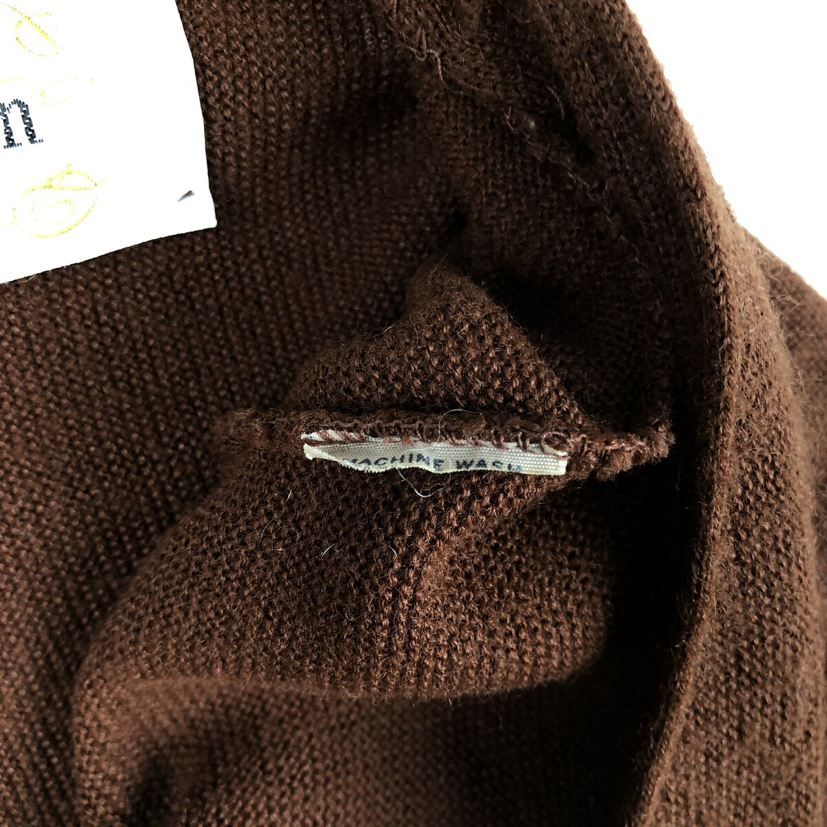 Jantzen/ジャンセン アクリルニットカーディガン