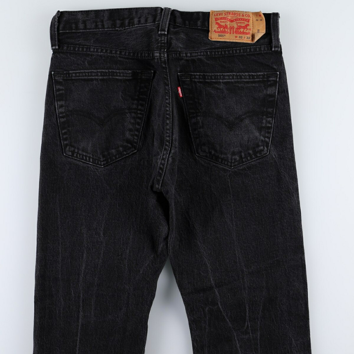 Levi's/リーバイス 501 ブラックデニム ストレートデニムパンツ