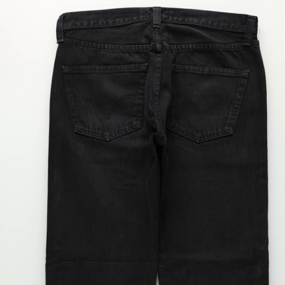 Levi's/リーバイス リーバイス501 STRAIGHT LEG BUTTON-FLY ブラックデニム ストレートデニムパンツ