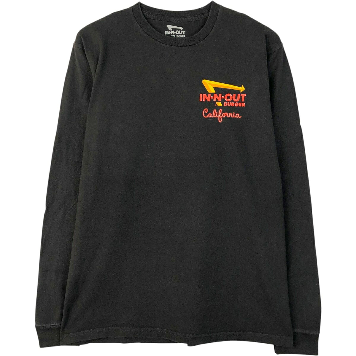 IN-N-OUT BURGER インアンドアウトバーガー ロングTシャツ ロンT