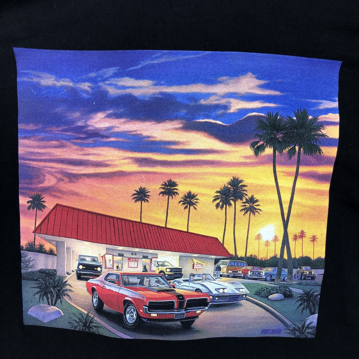 IN-N-OUT BURGER インアンドアウトバーガー ロングTシャツ ロンT