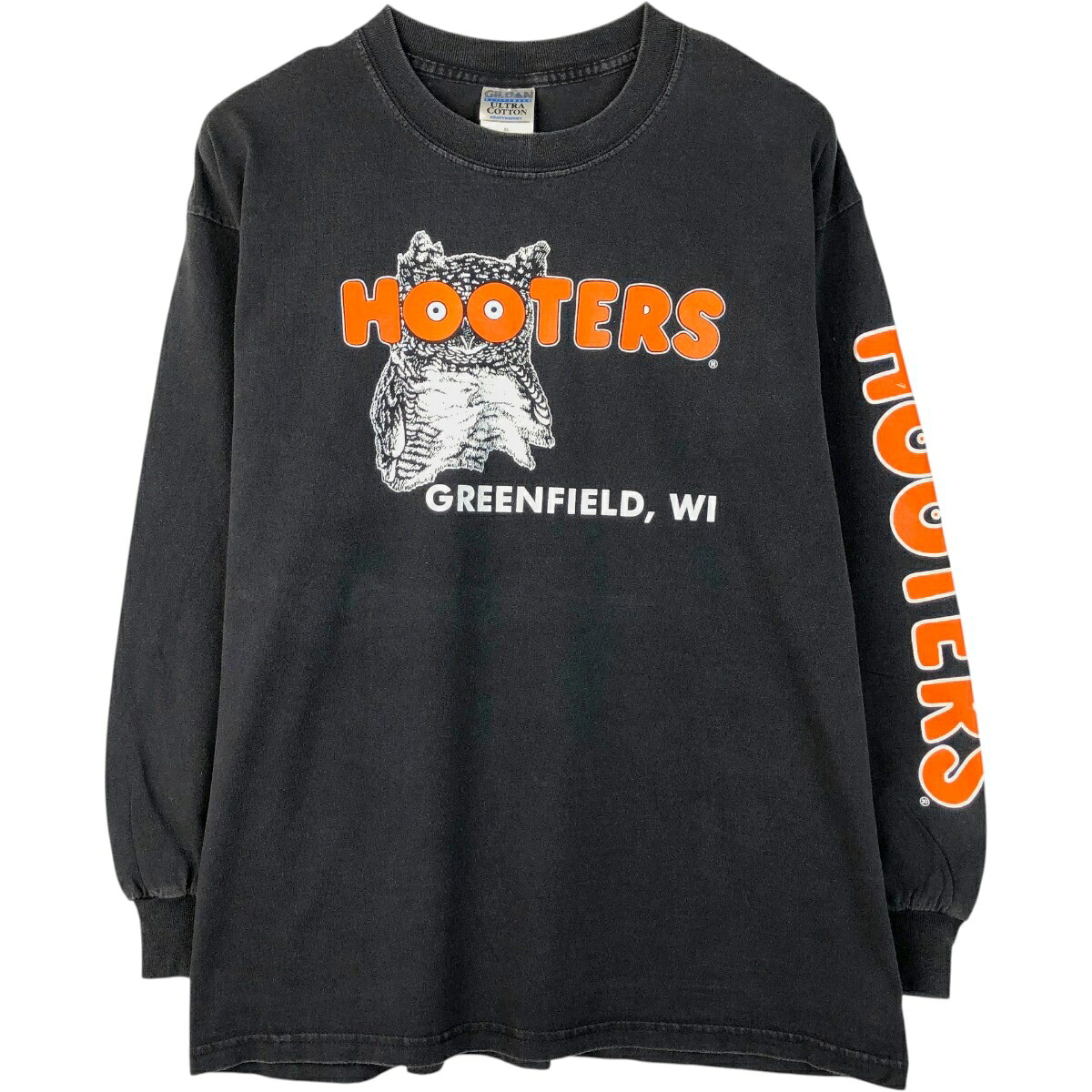 GILDAN/ギルダン HOOTERS フーターズ ロングTシャツ ロンT