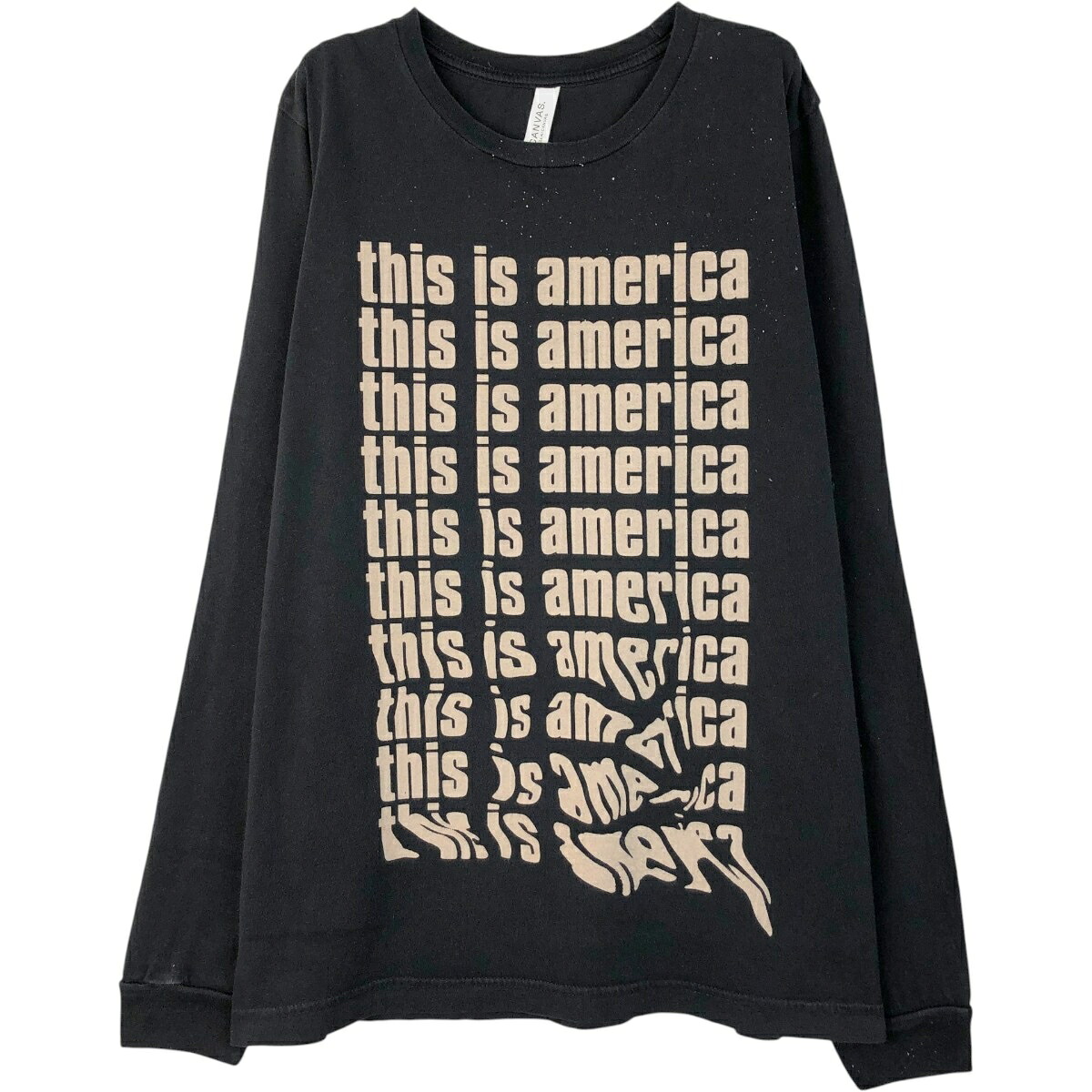 CANVAS Childish Gambino チャイルディッシュガンビーノ ロンT ラップTシャツ ラップT