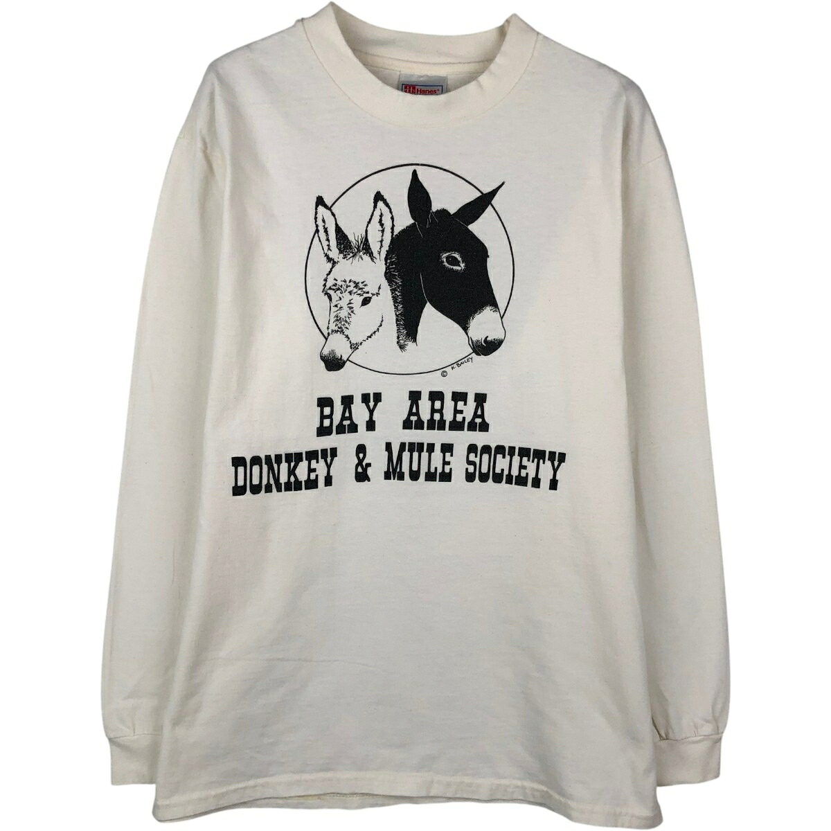 Hanes/ヘインズ BEEFY-T ロングTシャツ ロンT
