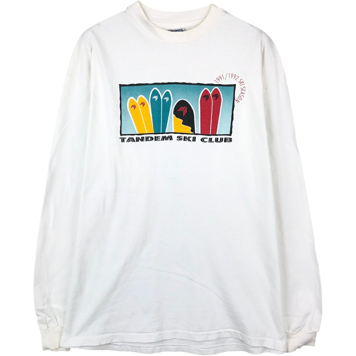 Hanes/ヘインズ BEEFY-T ロングTシャツ ロンT