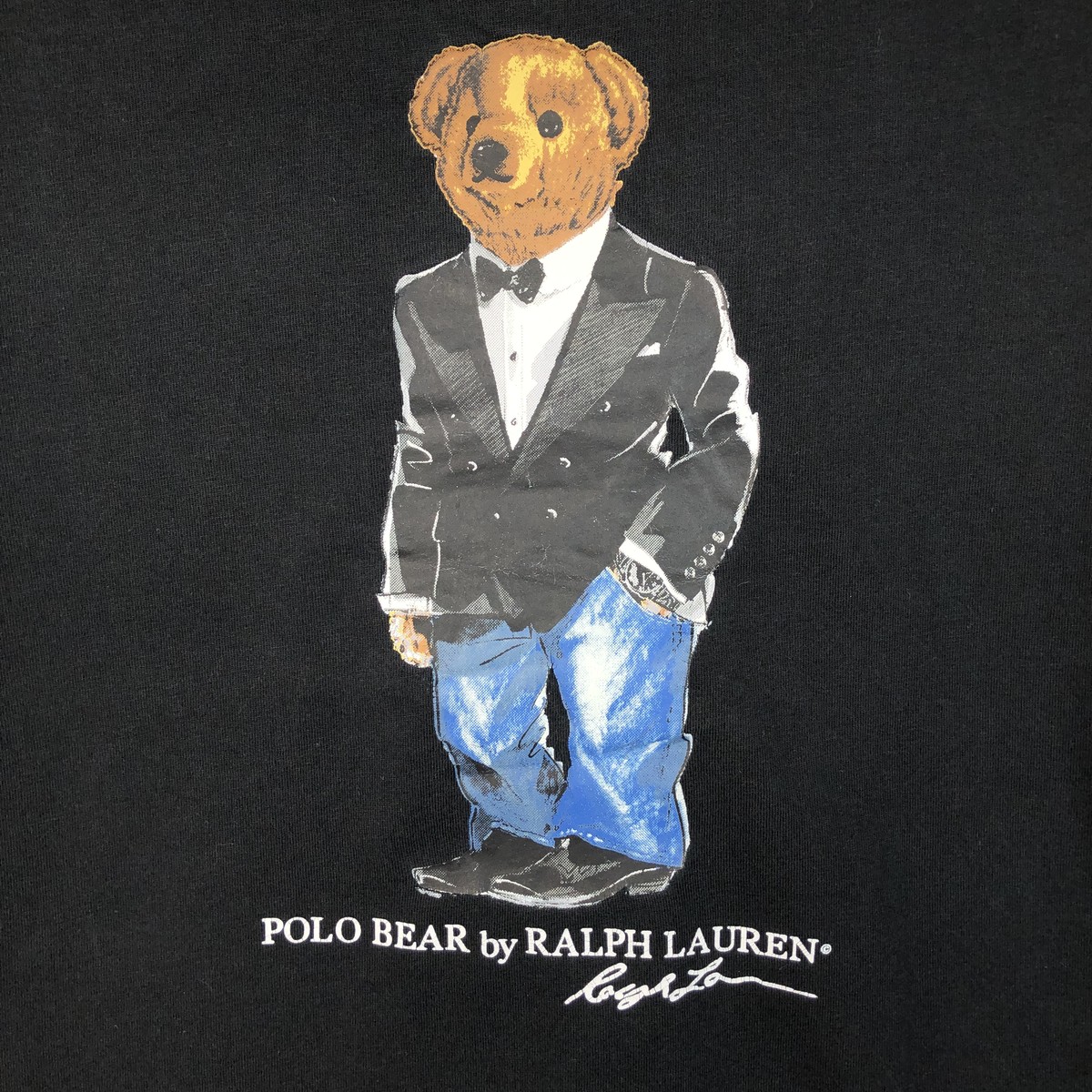 古着 ラルフローレン Ralph Lauren POLO RALPH LAUREN ポロベア ロングTシャツ ロンT メンズM相当 /eaa671441 【中古】 【260829】
