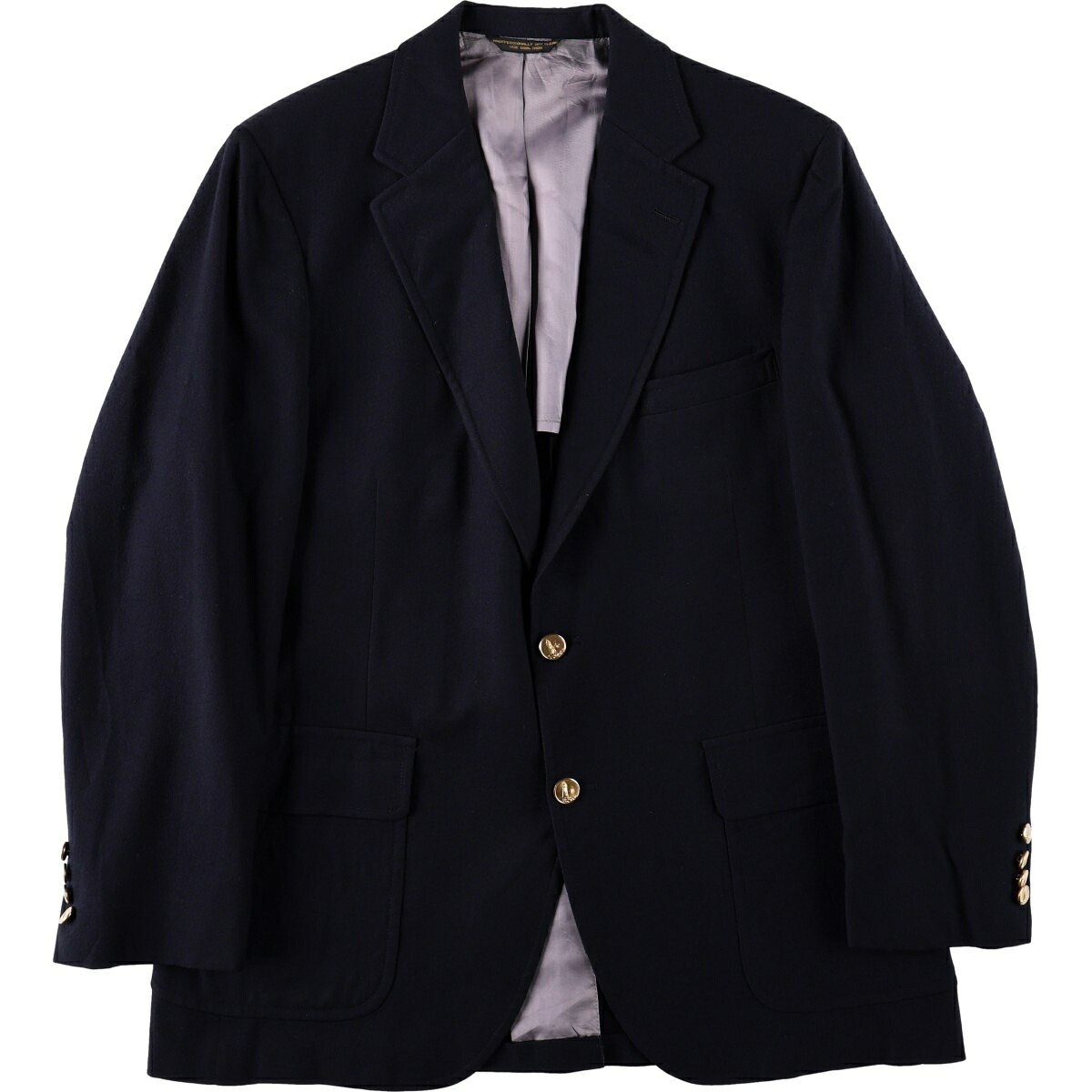 LANDS' END/ランズエンド Charter Collection 紺ブレザー テーラードジャケット