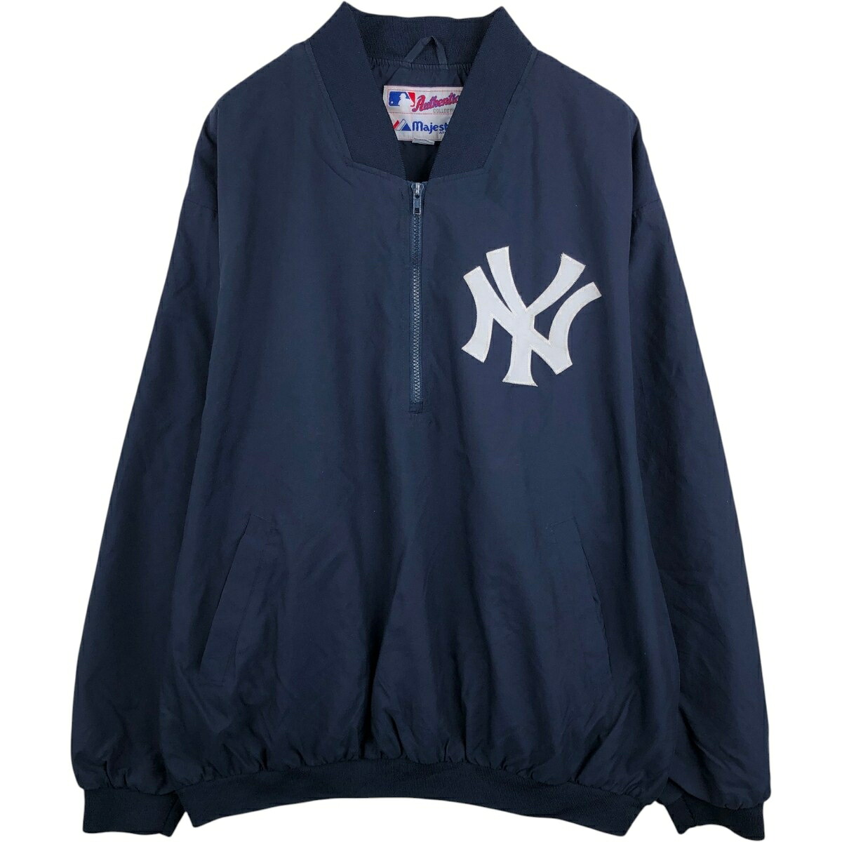 Majestic MLB NEW YORK YANKEES ニューヨークヤンキース ウォームアッププルオーバー
