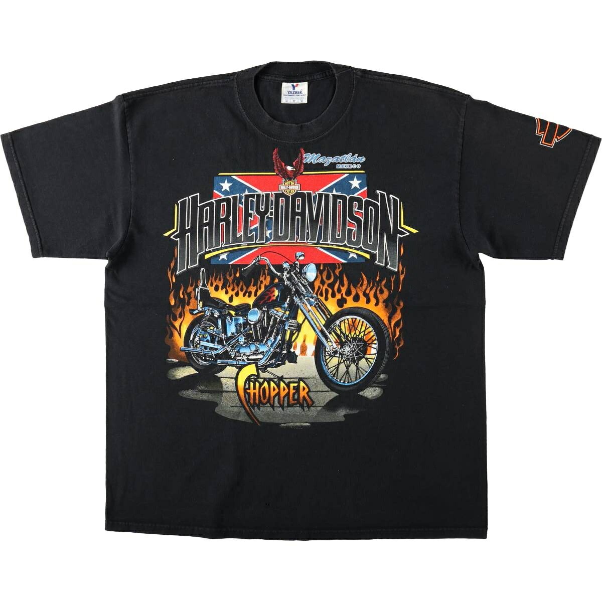 YAZBEK Harley-Davidson ハーレーダビッドソン モーターサイクル バイクTシャツ
