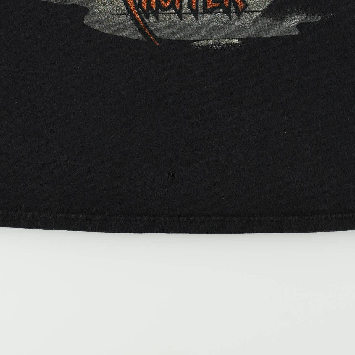 古着 YAZBEK Harley-Davidson ハーレーダビッドソン ファイヤーパターン 鷲柄 イーグル柄 モーターサイクル バイクTシャツ メンズXL相当 /eaa671608 【中古】 【260829】