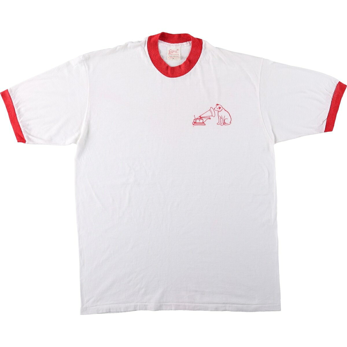 Ebert Sportswear RCA Victor Nipper ニッパー リンガーTシャツ