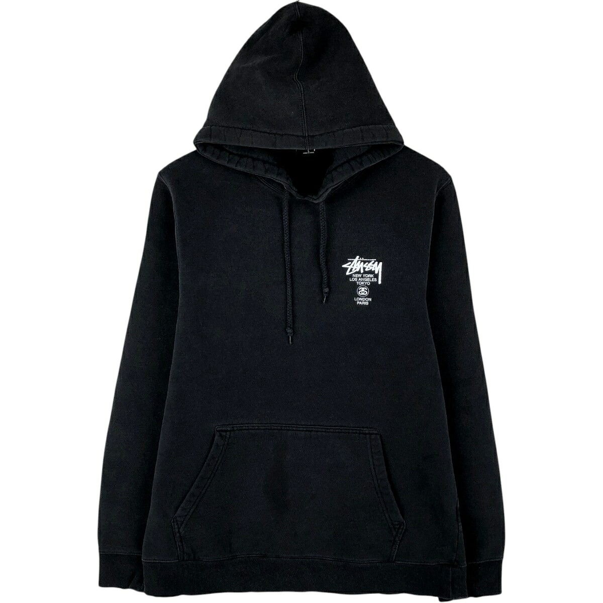 STUSSY/ステューシー スウェットプルオーバーパーカー