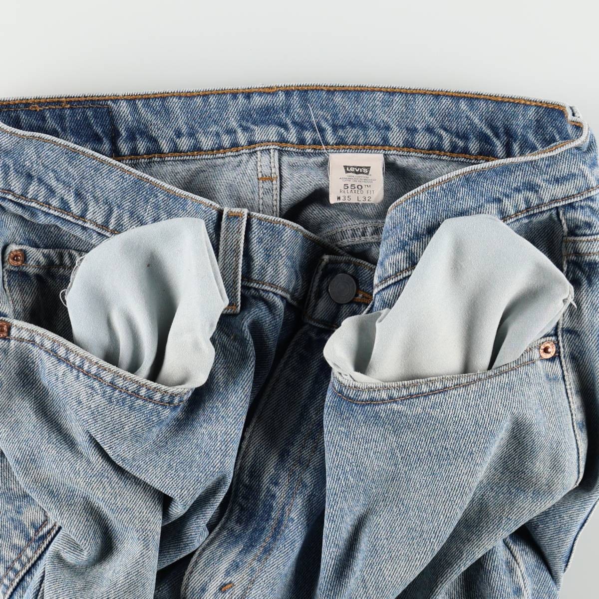 Levi's/リーバイス 550 RELAXED FIT テーパードデニムパンツ