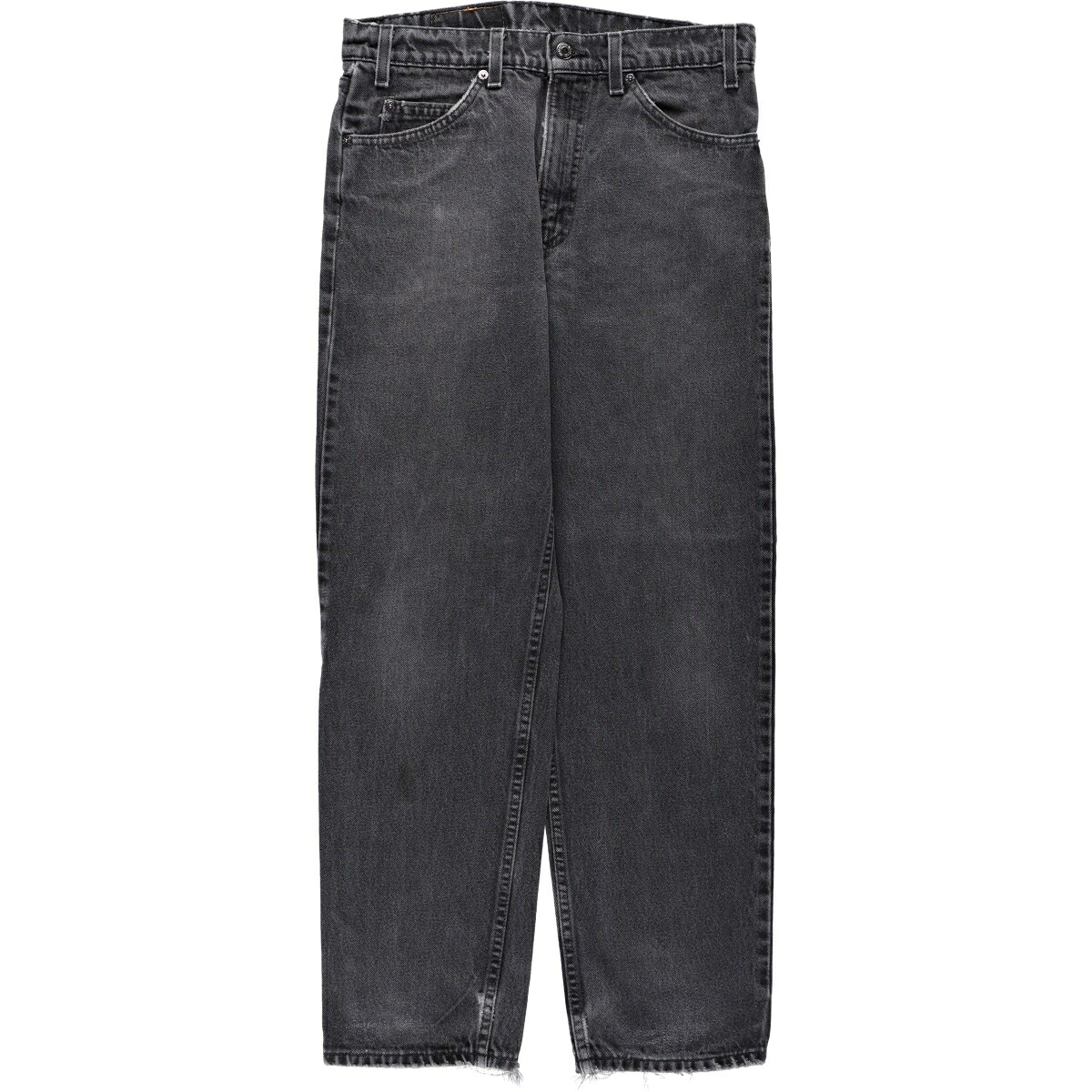 Levi's/リーバイス 550 RELAXED FIT ブラックデニム テーパードデニムパンツ