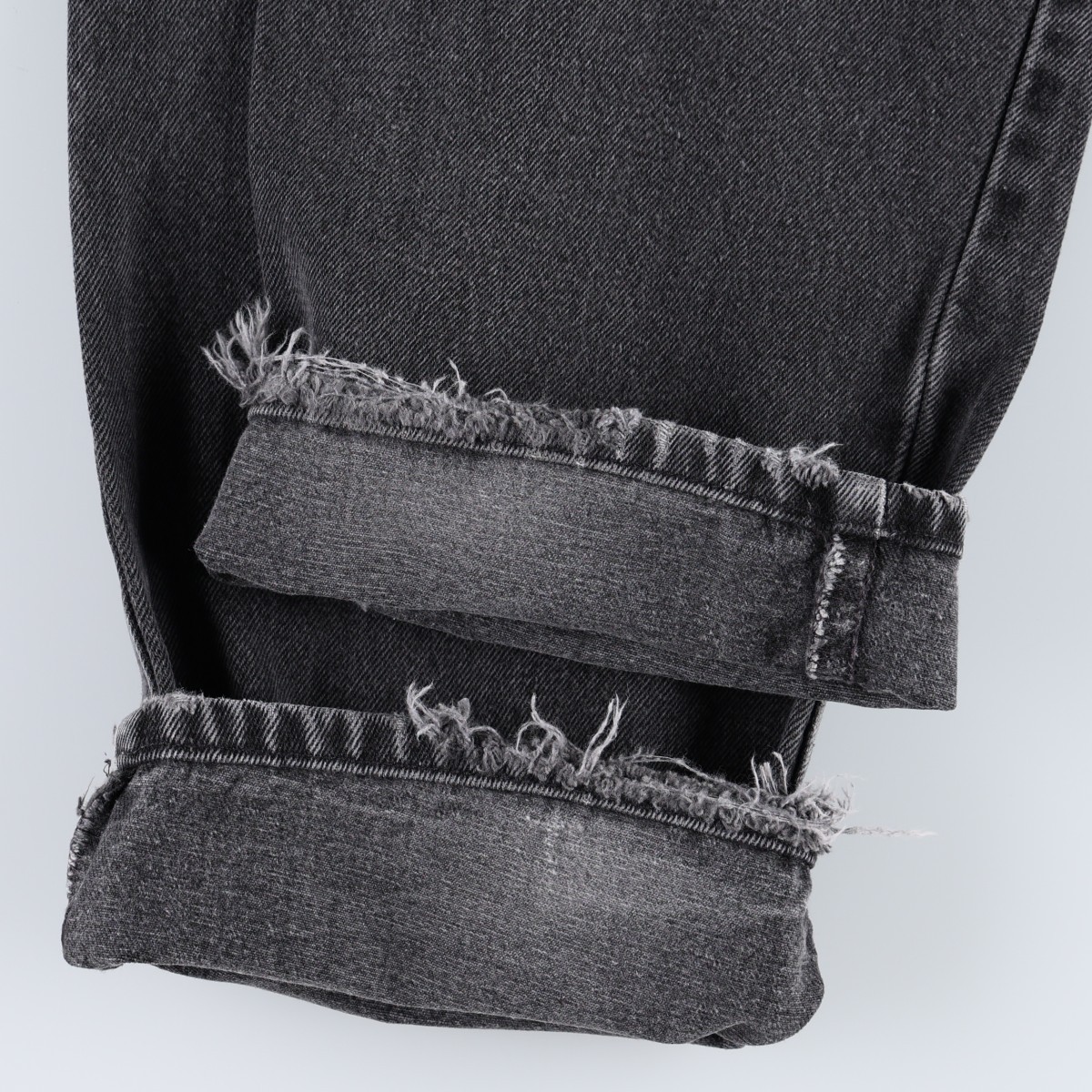 Levi's/リーバイス 550 RELAXED FIT ブラックデニム テーパードデニムパンツ
