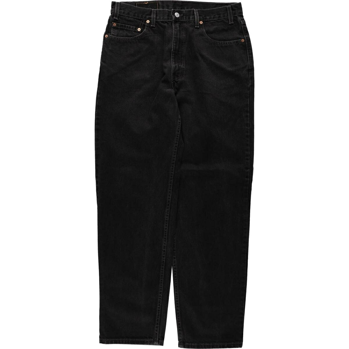 Levi's/リーバイス 550 RELAXED FIT ブラックデニム テーパードデニムパンツ