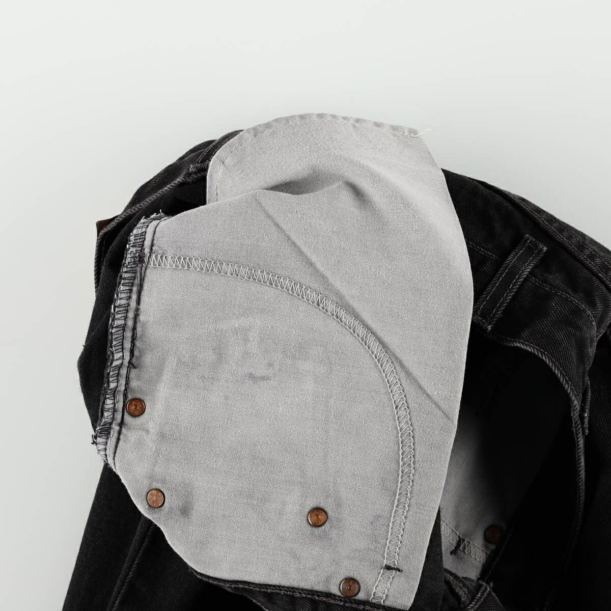 Levi's/リーバイス 550 RELAXED FIT ブラックデニム テーパードデニムパンツ