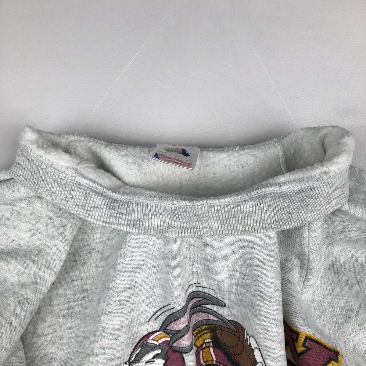 FRUIT OF THE LOOM/フルーツオブザルーム NFL WASHINGTON REDSKINS  ワシントンレッドスキンズ LOONEY TUNES ルーニー テューンズ キャラクタースウェットシャツ トレーナー