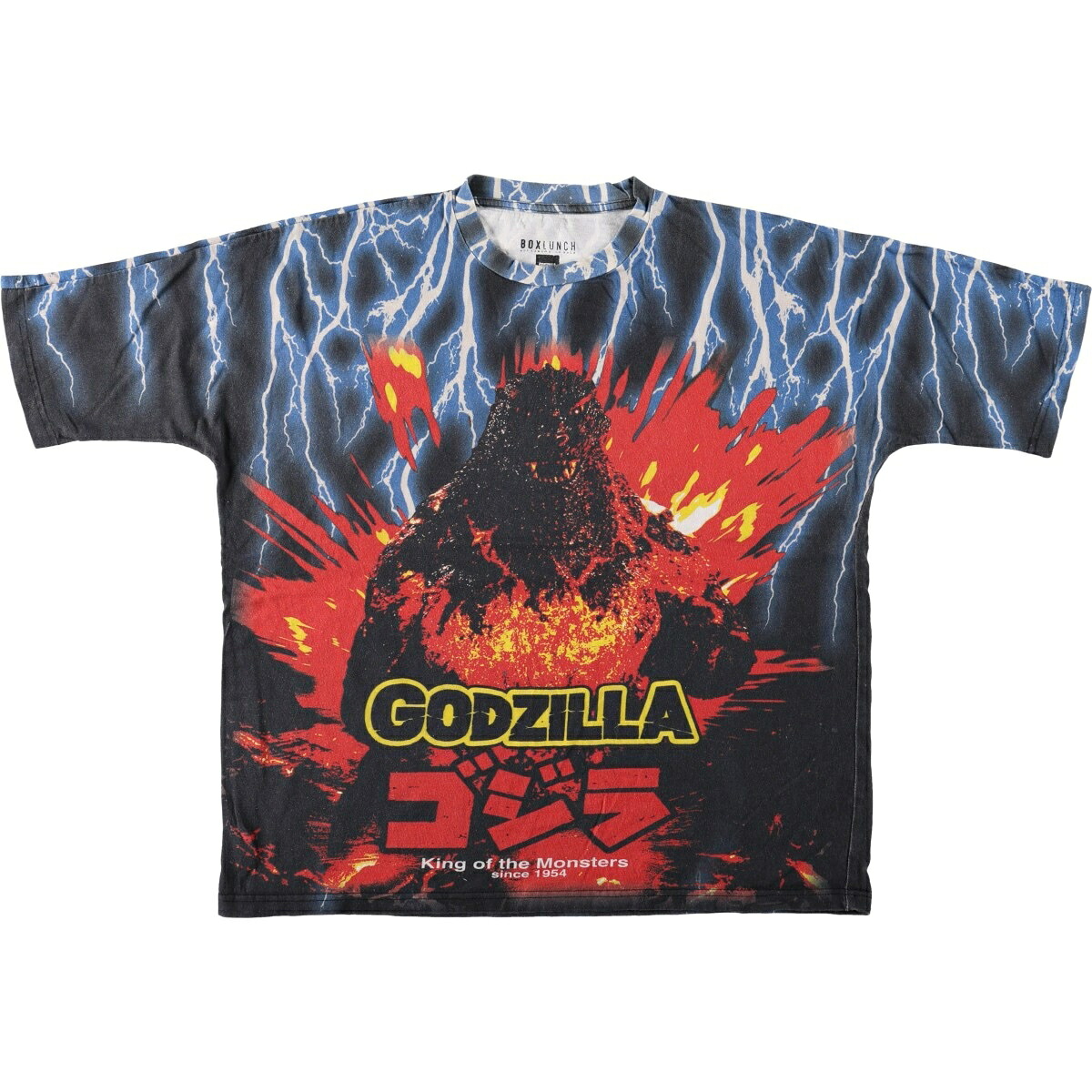 BOXLUNCH GODZILLA ゴジラ 映画 ムービーTシャツ