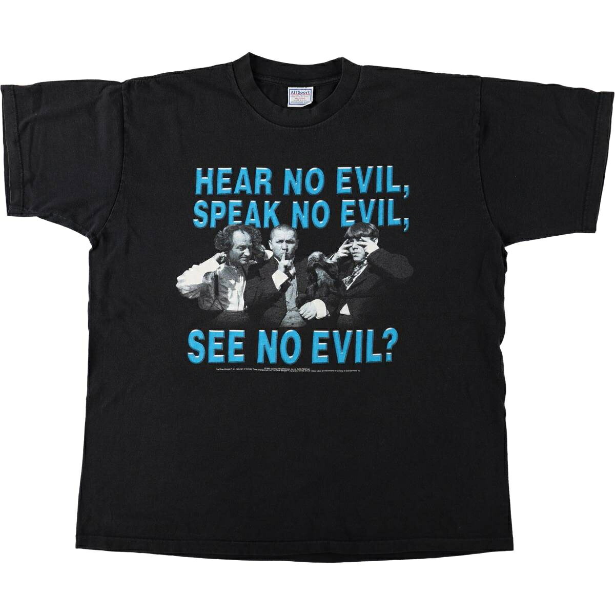 ALL SPORT 三ばか大将 The Three Stooges 映画 ムービーTシャツ