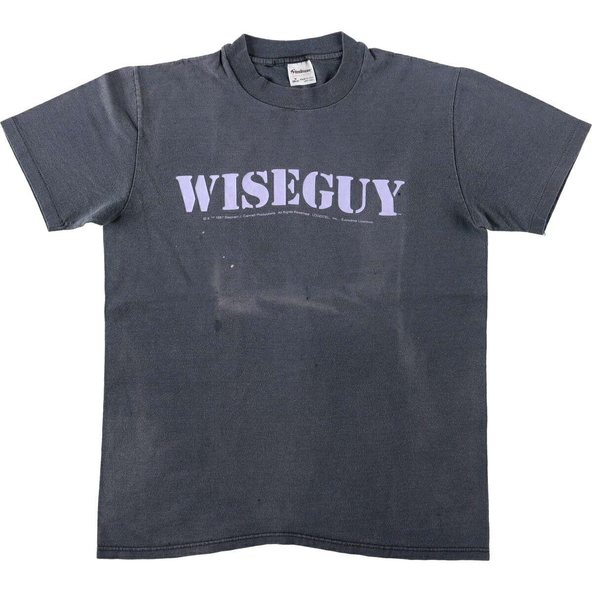 Stedman Wiseguy ワイズガイ 映画 ムービーTシャツ
