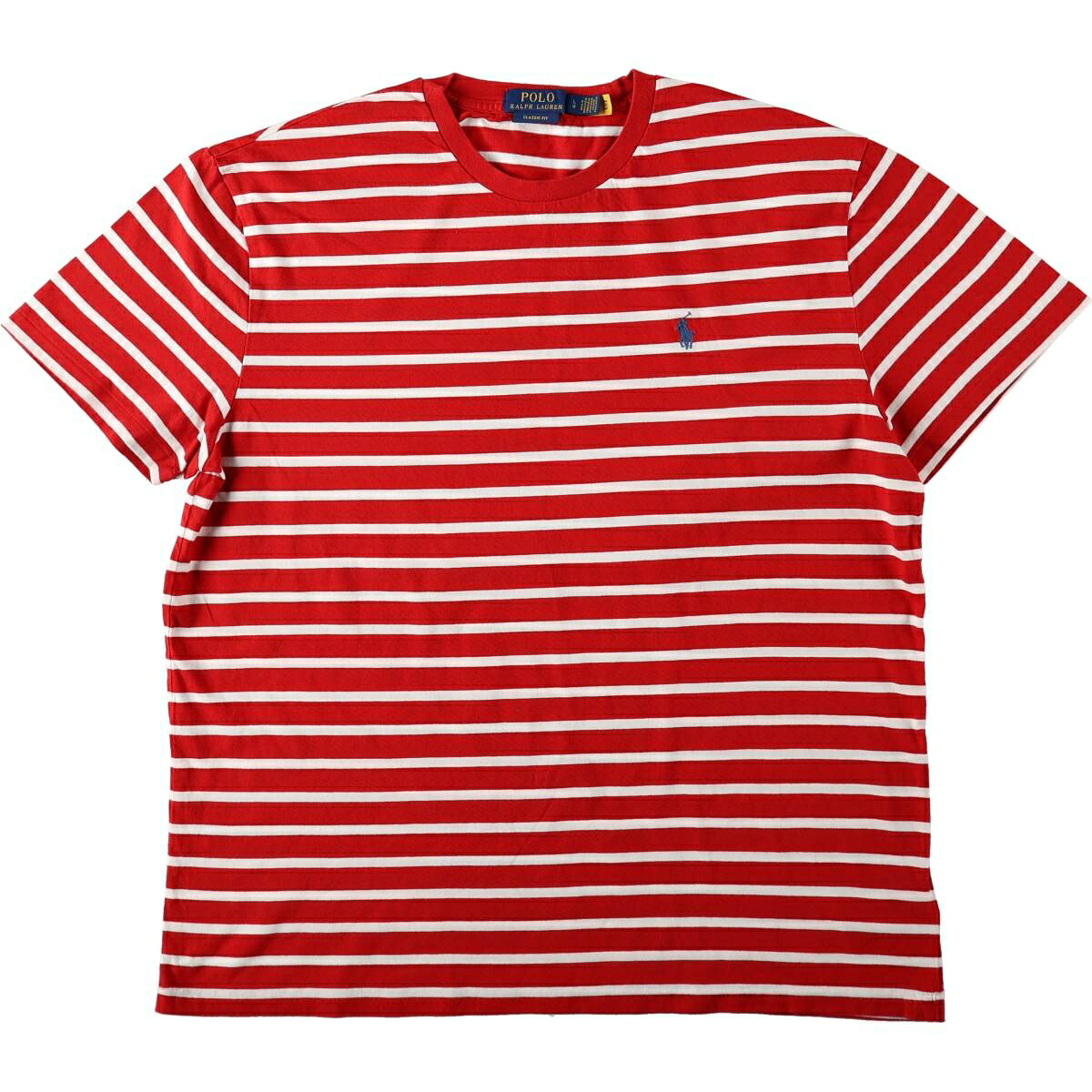 Ralph Lauren/ラルフローレン POLO RALPH LAUREN CLASSIC FIT 半袖 ボーダーTシャツ
