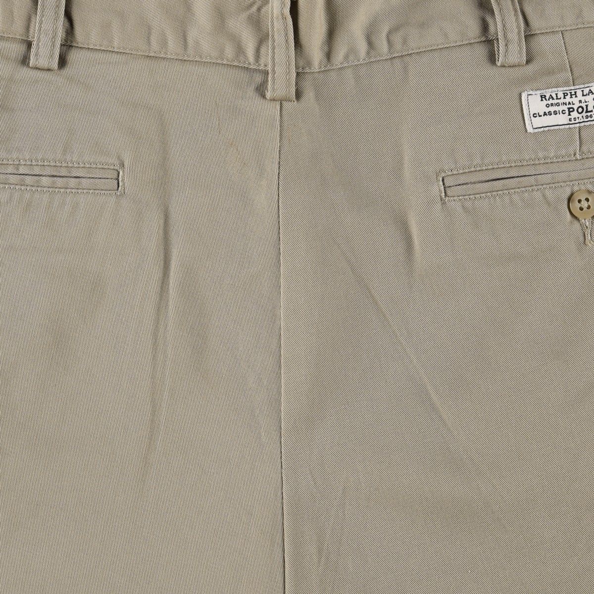 古着 ラルフローレン Ralph Lauren POLO by Ralph Lauren ANDREW SHORT ツータック チノショーツ ショートパンツ メンズw35相当 /eaa672109 【中古】 【260821】