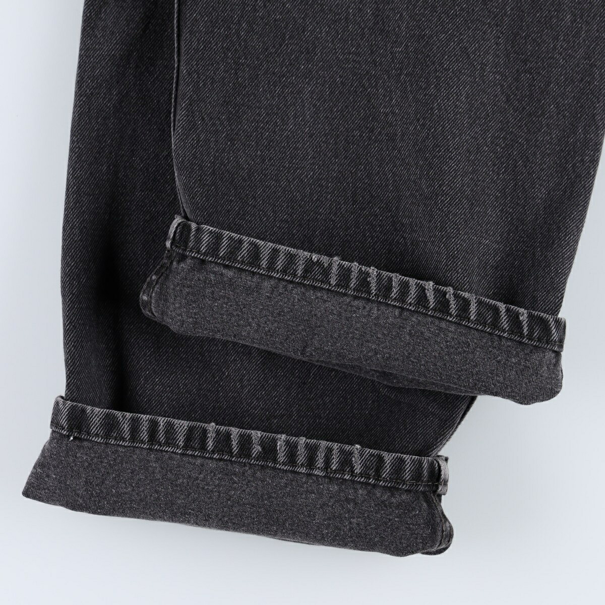 Levi's/リーバイス 550 RELAXED FIT ブラックデニム テーパードデニムパンツ
