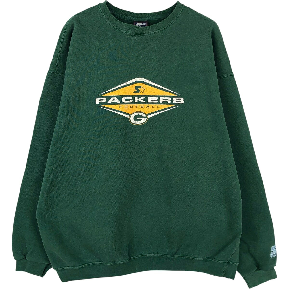 Starter/スターター NFL GREEN BAY  PACKERS グリーンベイパッカーズ プリントスウェットシャツ トレーナー