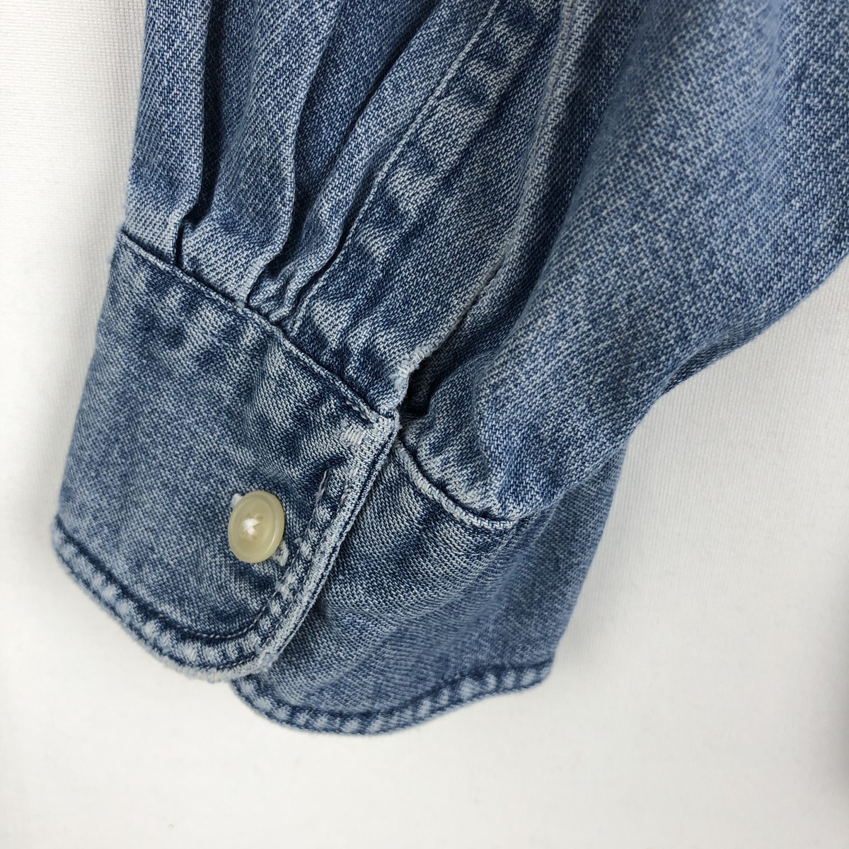 Ralph Lauren/ラルフローレン CHAPS チャップス 長袖 ボタンダウンデニムシャツ