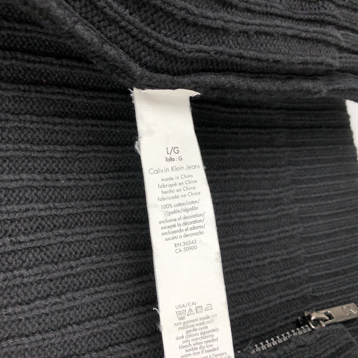 Calvin klein/カルバンクライン JEANS ドライバーズニットセーター