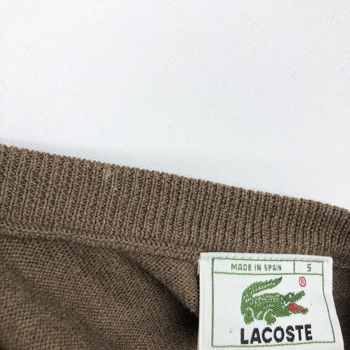 LACOSTE/ラコステ アクリルニットセーター